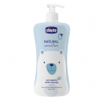 Шампунь с алоэ и маслом сладкого миндаля Chicco Natural Sensation "Без слез", 200 мл