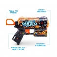 Швидкострільний бластер X-SHOT Skins Flux Game Over (8 патронів), 36516E