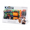 Быстрострельный бластер X-SHOT Skins Dread К.А. (12 патронов), 36517B