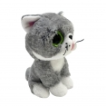 М'яка іграшка  TY Beanie Boos 36581 Cірий котик "FERGUS", арт. 36581