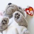 М'яка іграшка TY BEANIE BELLIES 40596 Сірий пес "WILFRED"