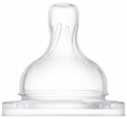 Соска силіконова Avent Classic+ швидкий потік 2шт 6+ SCF634/27