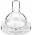 Соска силіконова Avent Classic+ варіаційний поток 2шт 3+ SCF635/27