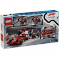 Конструктор LEGO City Піт-стоп і піт-екіпаж F1 з болідом Ferrari(60443)