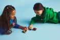 Конструктор LEGO City «Пицца-авто против пожарной машины» Набор гонок (60458)