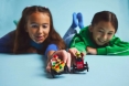 Конструктор LEGO City «Пицца-авто против пожарной машины» Набор гонок (60458)