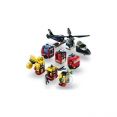 Конструктор LEGO City Ремікс вертольотів, пожежних машин і підводних човнів (60462)
