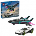 Конструктор LEGO City Реактивний літак проти автомобіля (60489)