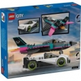 Конструктор LEGO City Реактивний літак проти автомобіля (60489)