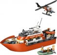 Конструктор LEGO City Рятувальний катер і гелікоптер берегової охорони (60504)