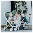 Прогулянкова коляска Greentom Classic Sage-White (8719323770836)