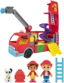 Игровой набор CoComelon Feature Vehicle Пожарная машина-трансформер с аксессуарами