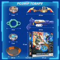 Набір Infinity Nado VII Power Battle Set Громовий Мисливець Тіней і Вогняне Колесо Вибуху (Thunder Shadow Hunter vs Fiery Blast Wheel)