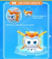 Игровой набор Super Wings Transforming Золотой Мальчик и любимец (Golden Boy & Pet)