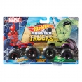 Набор из 2 машинок-внедорожников серии "Monster Trucks" Hot Wheels (в асс.)
