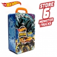 Металлический контейнер для хранения машинок серии "Monster Trucks" Hot Wheels