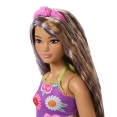 Лялька Barbie "Модниця" – яскраві квіти (JJN57)