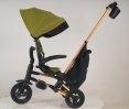 Велосипед складаний триколісний дитячий Nova+ Rubber Gold Mat - Military Green