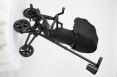 Велосипед складаний триколісний дитячий Nova Niello Black