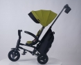 Велосипед складаний триколісний дитячий Nova+ Rubber Military Green