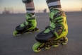 Роликовые коньки Neon Combo Skates Салатовый (Размер 30-33)