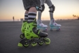 Роликовые коньки Neon Combo Skates Салатовый (Размер 30-33)