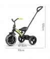Велосипед триколісний дитячий Elite+ Green