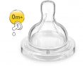 Соска силиконовая Avent Classic+ 2шт 0+ SCF631/27