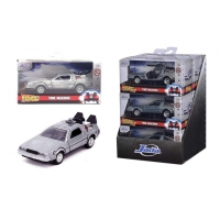 Машина металева Jada "Назад у майбутнє 1" Машина часу, масш. 1:32, 8+