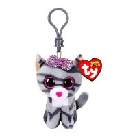 М'яка іграшка брелок TY Beanie Boo's 35243 Кошеня "KIKI" 12см