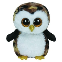Мягкая игрушка TY Beanie Boo's 36991 Мягкая игрушка сова "Owliver" 25см
