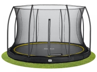 Батут Salta Comfort Edition Ground круглий, 427см, чорний