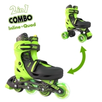 Ролики Neon COMBO SKATES Салатовий (Размер 30-33)
