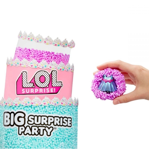 Ігровий набір із ляльками L.O.L.SURPRISE! – ВЕЛИКА ВЕЧІРКА-СЮРПРИЗ (40 сюрпризів)