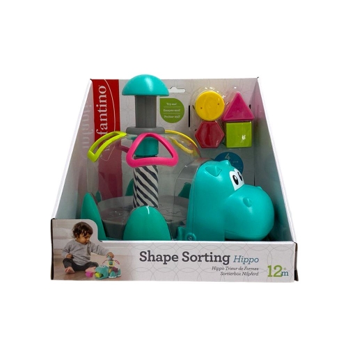 Infantino Розвиваюча іграшка сортер "Бегемот", 315319