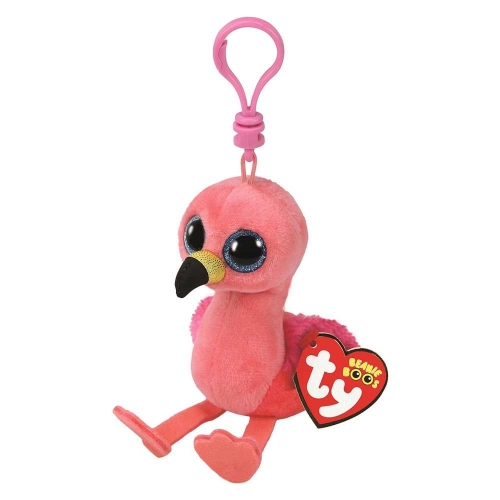 М'яка іграшка брелок TY Beanie Boo's 35210 Фламінго "Gilda" 12см