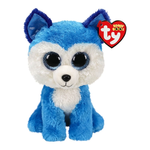 М'яка іграшка TY Beanie Boo's 36310 Блакитний хаскі "PRINCE" 15см