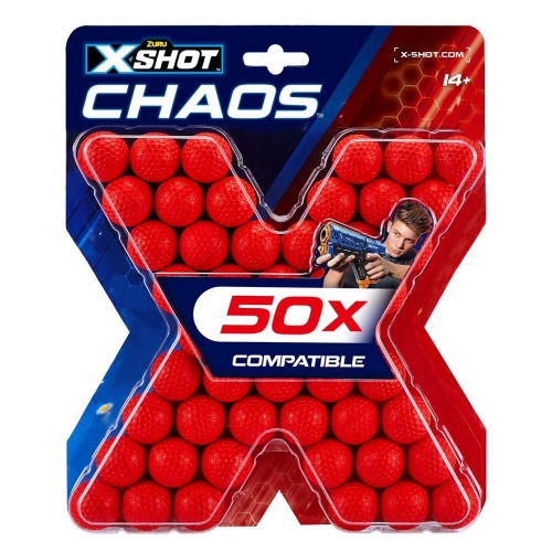 X-Shot Набір кульок CHAOS (50 шт.), арт. 36327Z