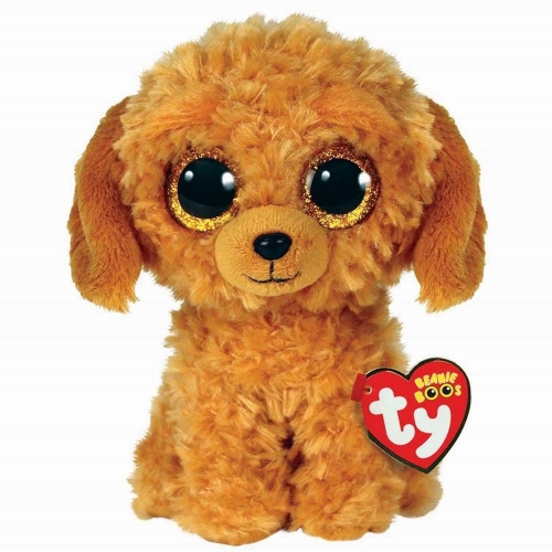Мягкая игрушка TY Beanie Boos 36377 Золотая собака "NOODLES" 15 см