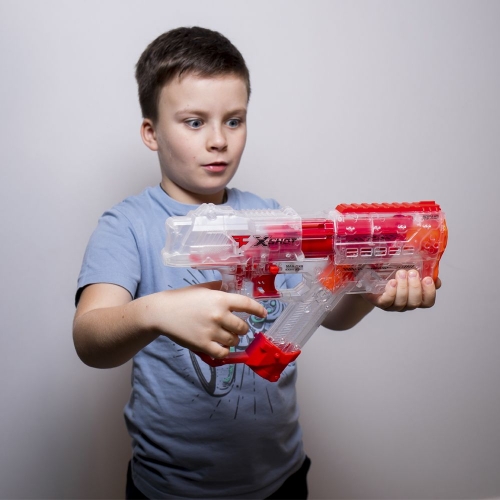 Быстрострельный бластер X-SHOT Chaos FAZE Respawn (12 шариков), 36499