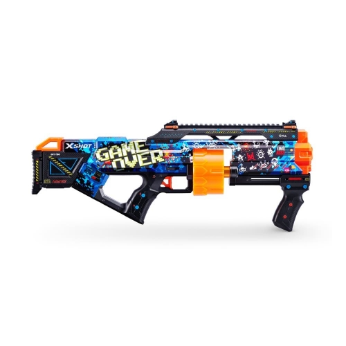 Швидкострільний бластер X-SHOT Skins Last Stand Game Over (16 патронів), 36518A