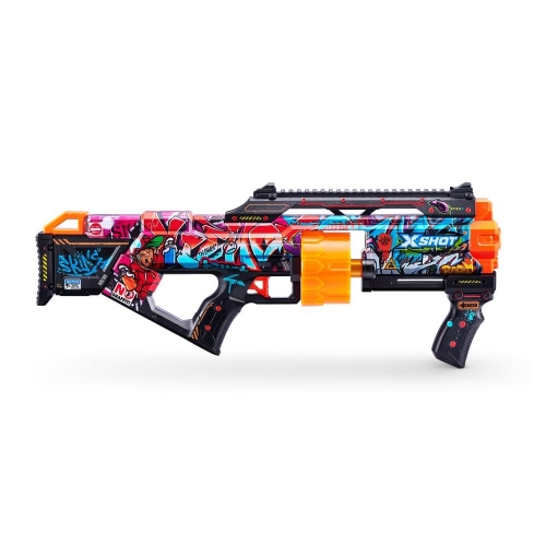 Швидкострільний бластер X-SHOT Skins Last Stand Graffiti (16 патронів), 36518B