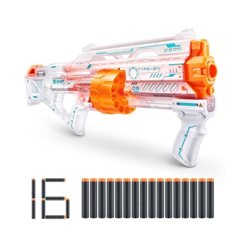 Быстрострельный бластер X-SHOT Skins Last Stand SPECTER (16 патронов), 36518Q