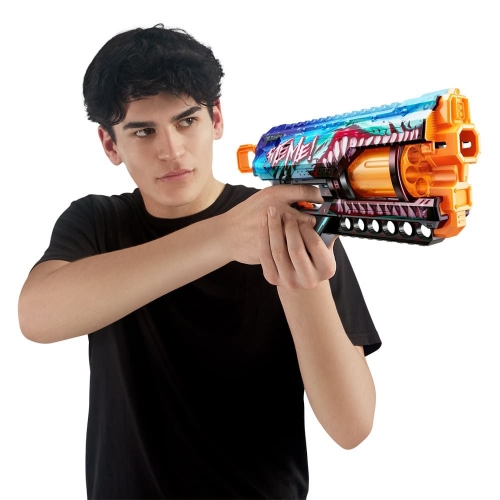 Швидкострільний бластер X-SHOT Skins Griefer Shark Thrasher (12 патронів), 36561В