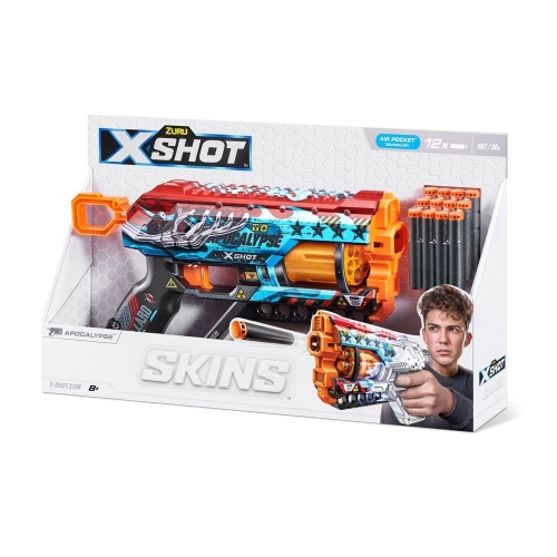 Швидкострільний бластер X-SHOT Skins Griefer Apocalypse (12 патронів), 36561E