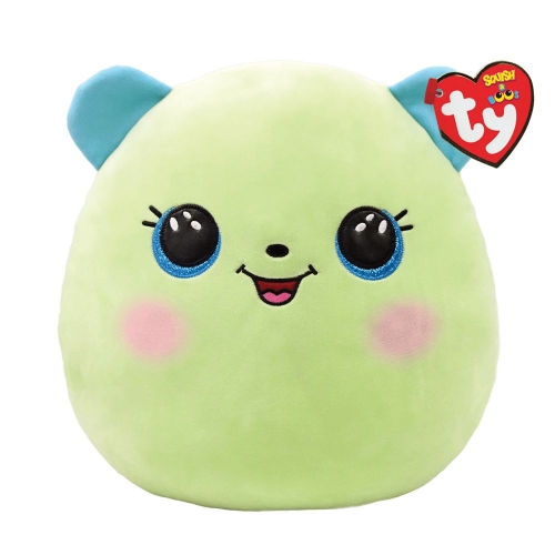 М'яка іграшка TY SQUISH-A-BOOS 39227 Зелений ведмедик "CLOVER" 20 см