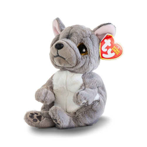 М'яка іграшка TY BEANIE BELLIES 40596 Сірий пес "WILFRED"