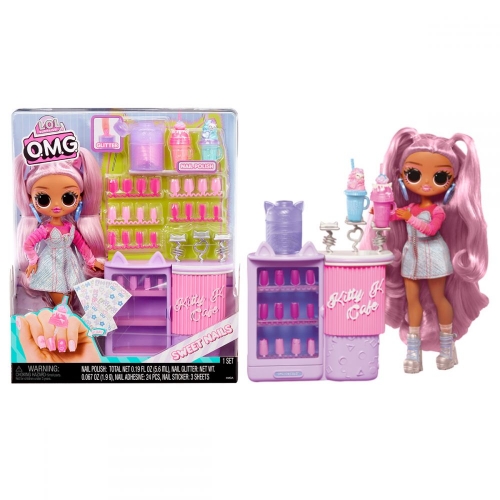 Игровой набор с куклой L.O.L. SURPRISE! серии "O.M.G." – КИТТИ К (с аксесс.)