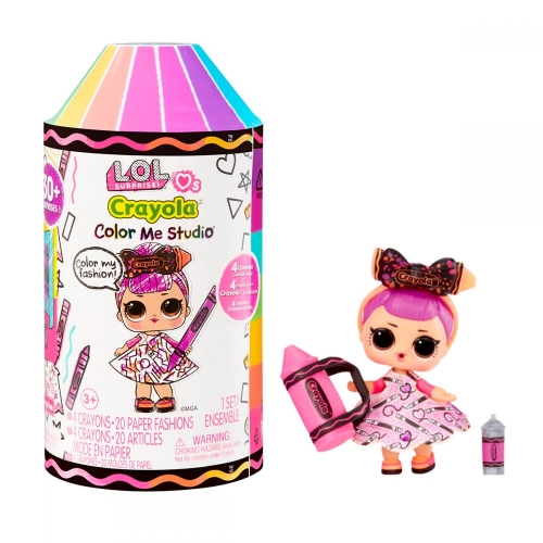 Игровой набор с куклой L.O.L. SURPRISE! серии "Crayola" – ЦВЕТНАШКИ (с аксесс.)
