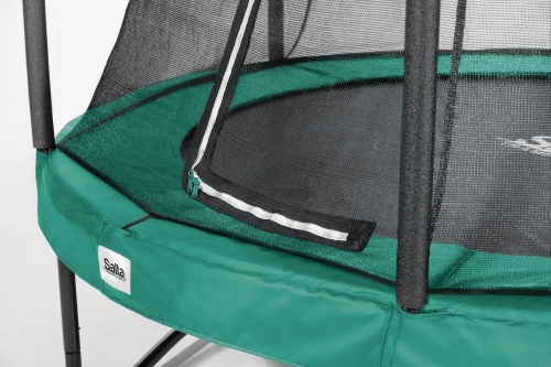 Батут Salta Comfort Edition круглий, 427см, зелений